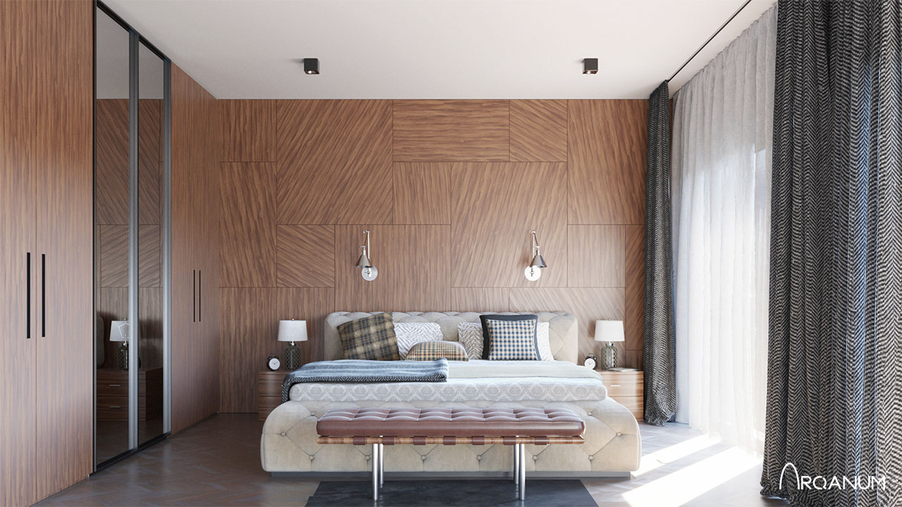 Residential building in Sant Cugat del Vallès, bedroom
